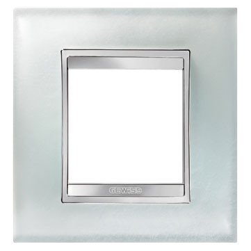 Lux-Abdeckrahmen Int. 2E Glas Eis