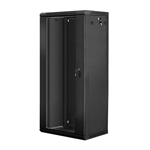Lanberg Wall-Mounted Rack 19" Demounted Flat Pack 27U / 600 X 600 Mm Black