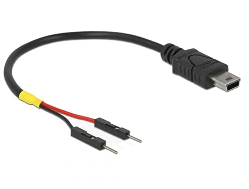 Delock 85412 Cavo Usb 0,1 M Mini-Usb B Nero