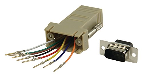 Valueline Rj45F Adattatore Db9M, 8 Fili, Grigio