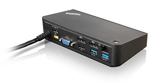 Lenovo 40A40090Dk Usb 3.0 (3.1 Gen 1) Type-A Black Notebook Dock/Port Replicator - Notebook Docks & Port Replicators (Cable, Usb 3.0 (3.1 Gen 1) Type-
