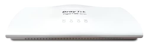 Draytek Modem Vigor 167 Vdsl2 35B E Adsl2+, Approvato Bt Mct, Modem Bridge, Compatibile Ipv6 Ipv4, 2 Porte Lan, Compatibile Con Iptv (Sky)