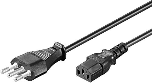 Microconnect Pe100430 Cavo Di Alimentazione Nero 3 M Accoppiatore C13