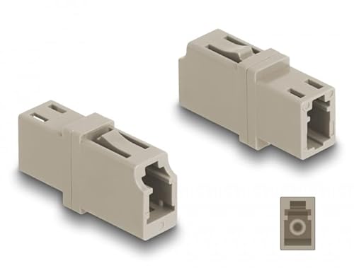 Delock 87986 Adattatore Di Fibra Ottica Lc 1 Pz Beige