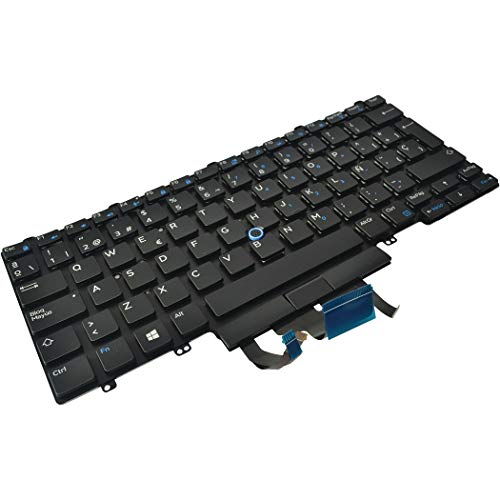 Dell Keyboard, Spanish Castilian, 83 Keys, Backlit, M14Isfbp, 6Vtcp (83 Keys, Backlit, M14Isfbp Backlit)