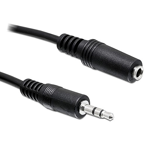Delock 3.5Mm - 3.5Mm, 5M Cable De Audio 3,5Mm Negro