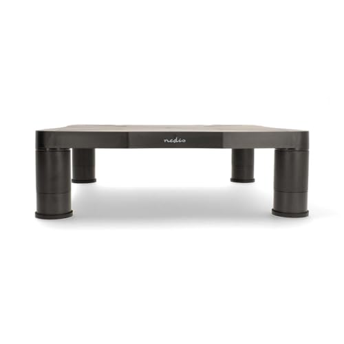 Nedis Monitorständer Ergononmie: Yes | Maximale Tragfähigkeit: 18 Kg | Universal | Verstellbare Höhe: Ja