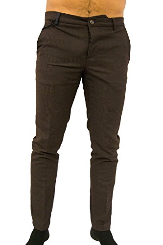 Luca Bertelli Pantalone Microfantasia - Variante Unica, 44