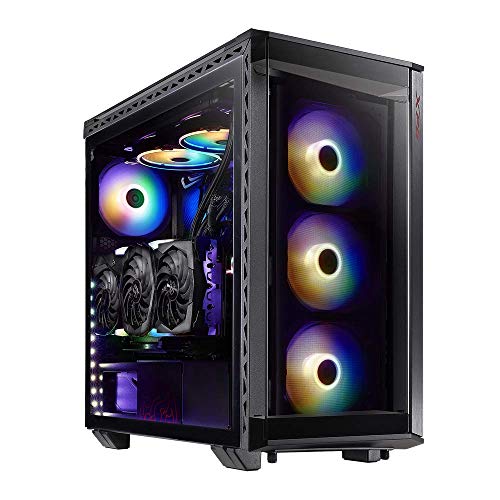 Adata Xpg Battlecruiser Super Mid-Tower Pc Chassis, Metal Construction With Glass Panels, Air-Flow Cooling, Modular Tool-Less, Dust-Filter, I/O Usb Po