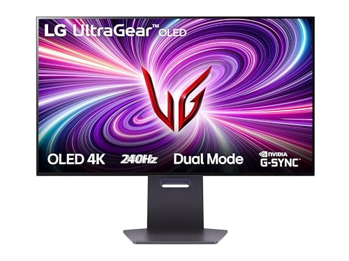 Lg Ultragear Oled 32Gs95Uv Monitor Gaming 32", Uhd 4K (3840X2160), Oled, 240Hz, 480Hz In Fhd Con Dual Mode, 0,03Ms (Gtg), G-Sync, Freesync Premium Pro