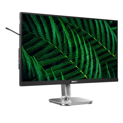 Philips 27B2G5200 - Monitor Full Hd Da 27 Pollici, Altezza Regolabile, Altoparlanti, Adaptive Sync (1920X1080, 75 Hz, 1X D-Sub, 1X Hdmi 1.4, 1X Displa