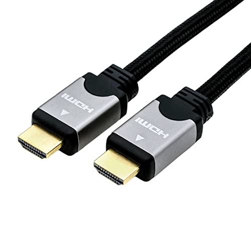 Rotronic Roline 11045855 Cavo Hdmi High Speed Con Ethernet, 10 M Nero/Argento