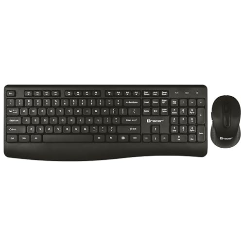 Tracer Bartix Ii Rf Nano Qwerty Tastiera + Mouse Set Senza Fili 2.4Ghz, Sensore Ottico, Tastiera 104 Tasti Multimediali, Max. 1600 Dpi, Portata Massim