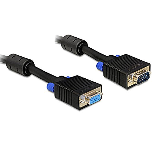 Delock Extension Cable Vga Hd15F/Hd15M Dual-Shielded W/2*Ferrita 3M
