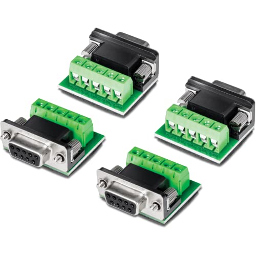 Trendnet Ti-S400 - Adattatore Convertitore Da Rs232 A Rs422 Rs485 (Confezione Da 4), Convertitore Dati Porta Seriale