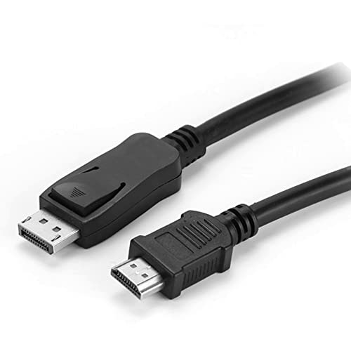 Value 11995784 Cavo Displayport Dp Maschio A Maschio Hdtv, 10 M Nero