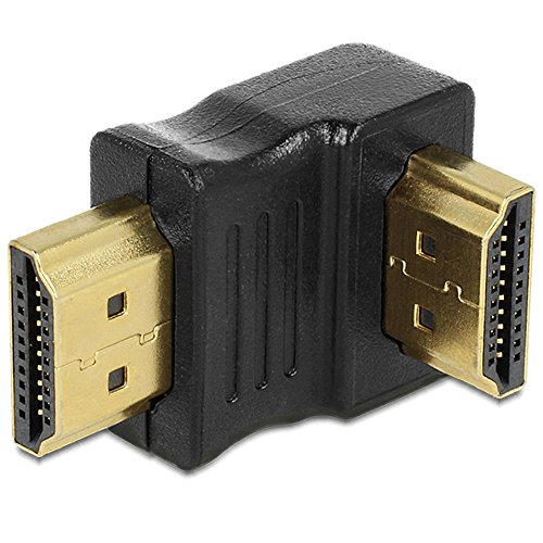 Delock Adapter Hdmi Male > Hdmi Male 90° Down Hdmi 1.3 Nero