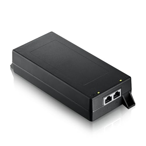 Zyxel Injector Powerinjector | 1-10G Multigig 802.3Bt Poe++ Injector | Semplice Plug And Play | Ieee 802.3Af/At/Bt Compatible Wireless Lan Aps, Ip Vid