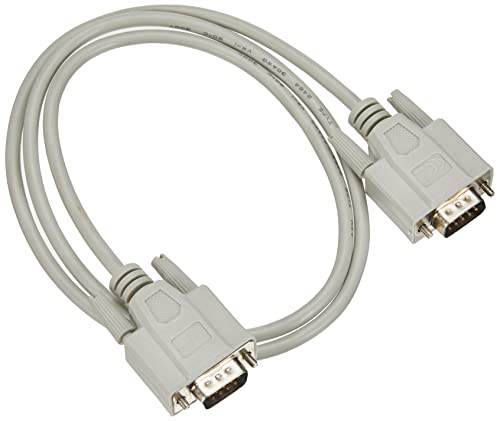 Delock Rs-232, 1M Sub-D 9 Beige