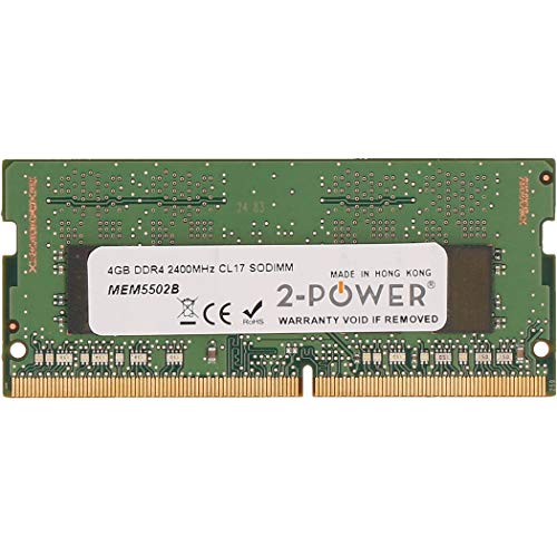 2-Power Memoria Ddr4 Da 4 Gb, 2400 Mhz, Cl17 Sodimm