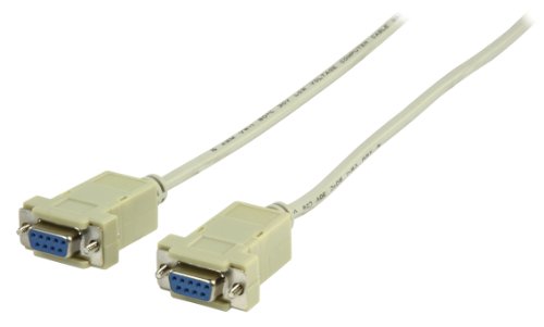 Valueline Cable-123 Connessione Db9F - Db9F, Bianco