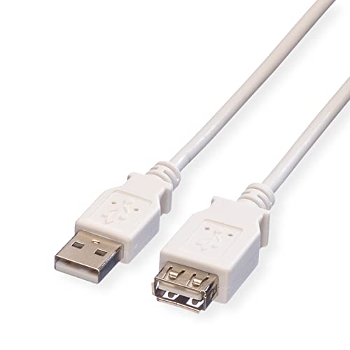 Value Usb 2.0 Cable, Type A, 1.8 M Cavo Usb 1,8 M Usb A Bianco