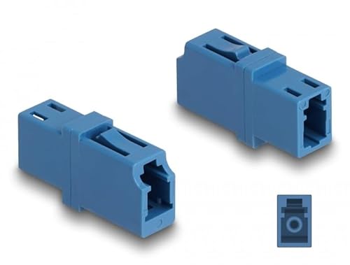 Delock 87985 Adattatore Di Fibra Ottica Lc/Upc 1 Pz Blu