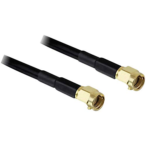 Delock Rp-Sma - Rp-Sma, 2M Cable Coaxial Negro