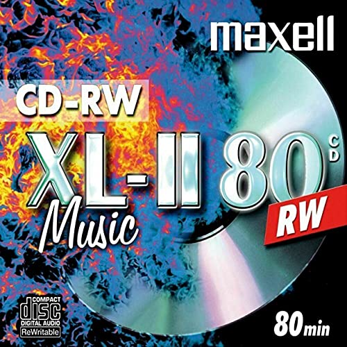Maxell Cd-Rw80 Xl Ii 700Mb - Confezione Da 1