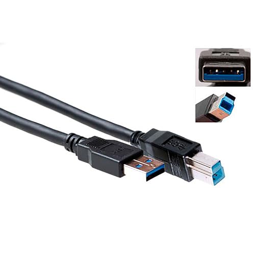 Advanced Cable Technology Usb 3.0 Connectioncable Usb A Male - Usb B Maleusb 3.0 Connectioncable Usb A Male - Usb B Male