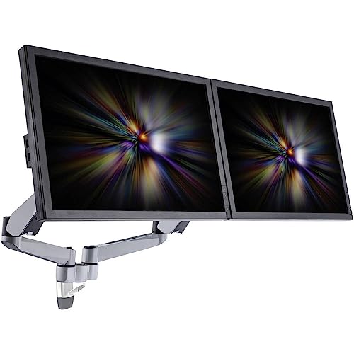 Speaka Professional Sp-1624884 Superflex 2 Vie Supporto A Muro Per Monitor 25,4 Cm (10) - 68,6 Cm (27) Argento/Nero R