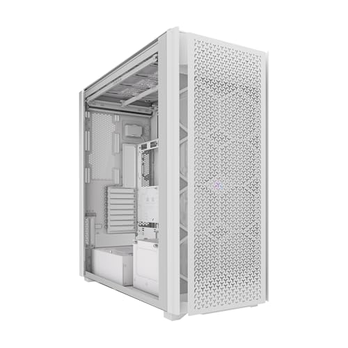 Corsair 9000D Rgb Airflow Case Per Pc Super Full-Tower – Spazio Mastodontico – Attacco Ventole Infinirail™ – Nessuna Ventola Inclusa – Icue Link Syste