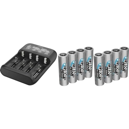 Ansmann Lithium 4 Caricabatterie Universale Lifepo Liion Nicd Nimh 10340 10350 10440 (1001-0122-02) Marca