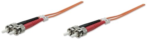 Intellinet 3.0M St M/M Cable De Fibra Optica 3 M Om2 Naranja