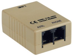 Filtro Linea Adsl Presa 6P-4C
