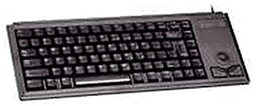 Cherry Tastiera Compatta G84-4420, Layout Internazionale, Tastiera Qwerty, Tastiera Cablata, Tastiera Meccanica, Meccanica Ml, Trackball Ottica Integr