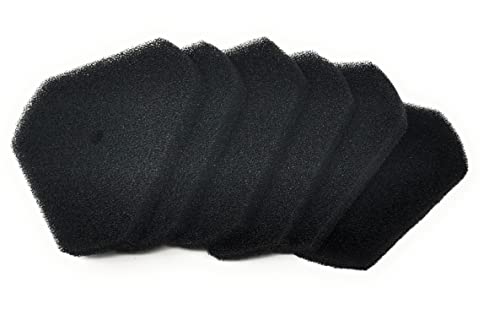 6 Spugne Filtranti Di Ricambio Compatibili Con Filtro Oase Swimskim 50 Cws Skimmer Koi