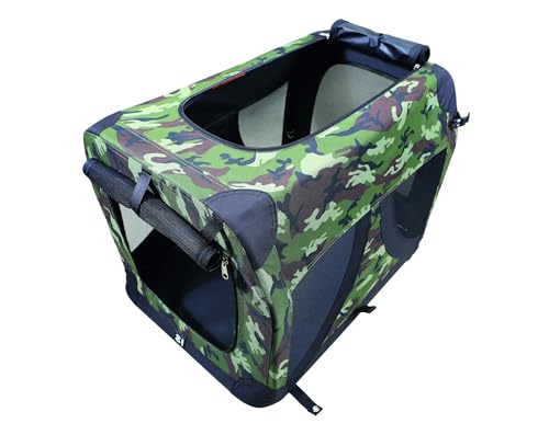 M-Pets - Cassetta Di Trasporto Comfort Crate - Camouflage