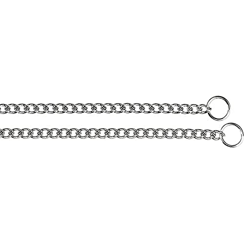 Ferplast Collare Strangolo Catena Maglia Acciaio Cane Ferplast Chrome Cs Varie Misure