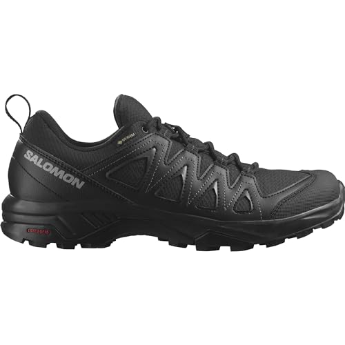Salomon X Braze Gore-Tex, Scarpe Da Arrampicata Basse Uomo, Black Black Phantom, 45 1/3 Eu