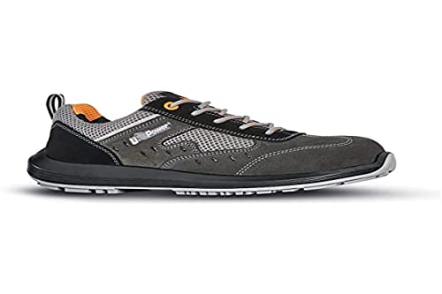 U Power Rr20196-46, Rr20196-46-Calzado De Seguridad Gama Rock&Roll Modelo Brezza S1P Src Talla Unisex-Adulto, Nero, 46 Eu