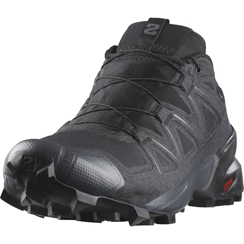 Salomon Speedcross Gore-Tex Scarpe Impermeabili Da Trail Running Da Uomo, Protezione Dalle Intemperie, Grip Aggressivo, Calzata Precisa, Black/Black/Q