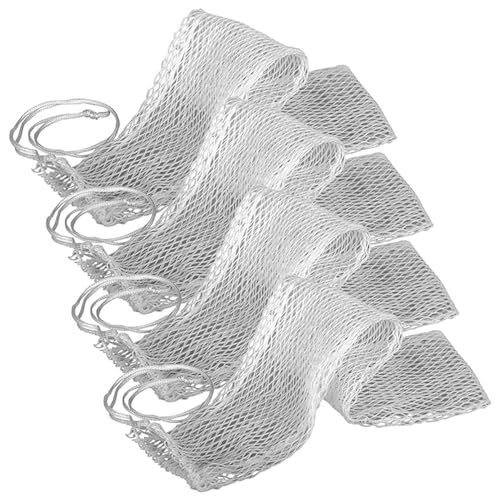 Space Home - 4X Rete Cottura - Sacchetti Verdura In Nylon - 4 Reti Cottura Da 2Kg, Riutilizzabili - Sacchetti Per Cottura Legumi - Sacchetti Cucina