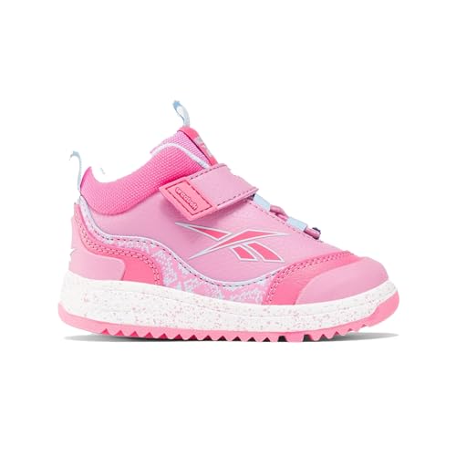 Reebok Weebok Storm X, Sneaker Unisex-Bimbi 0-24, Jaspnk/Trupnk/Glablu, 21 Eu