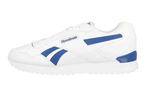 Reebok Glide Ripple Clip, Sneaker Unisex - Adulto, 42.5 Eu, Ftwr White Vector Blue Ftwr White