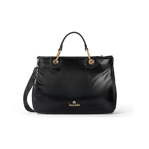 Braccialini Borsa A Mano Beth Puffy Nero