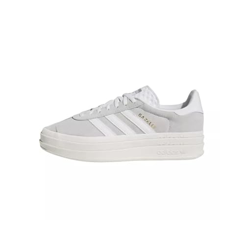 Adidas Gazelle Bold W, Sneaker Donna, Grey Two Ftwr White Core White, 38 2/3 Eu
