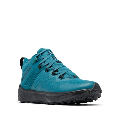 Columbia Facet 75 Mid Outdry, Scarponi Da Trekking Ed Escursionismo Impermeabili A Vita Media Uomo, Deep Wave/Black , 43 Eu