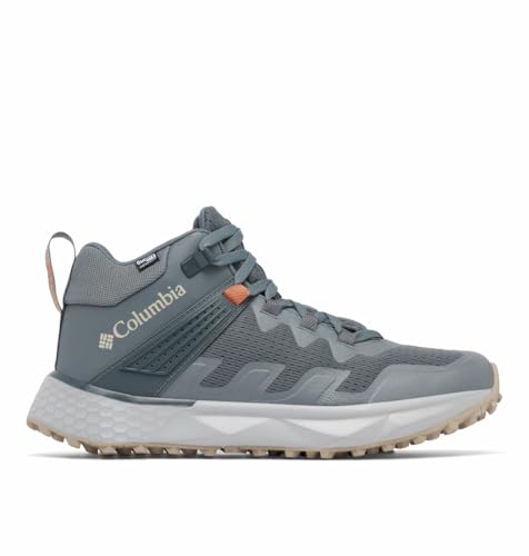 Columbia Facet 75 Mid Outdry, Scarponi Da Trekking Ed Escursionismo Impermeabili A Vita Media Uomo, Graphite/Canvas Tan 2024 , 42.5 Eu