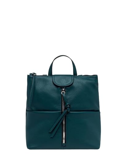 Gianni Chiarini Giada Zaino Pelle Blu 13627 Rainstorm 31X33X12